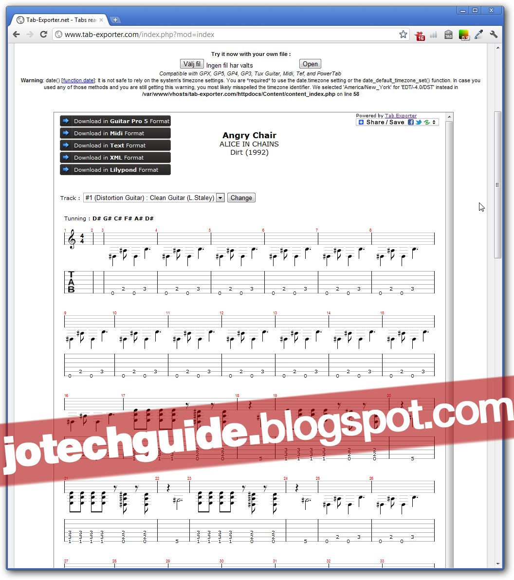 guitar pro 6 tablature files